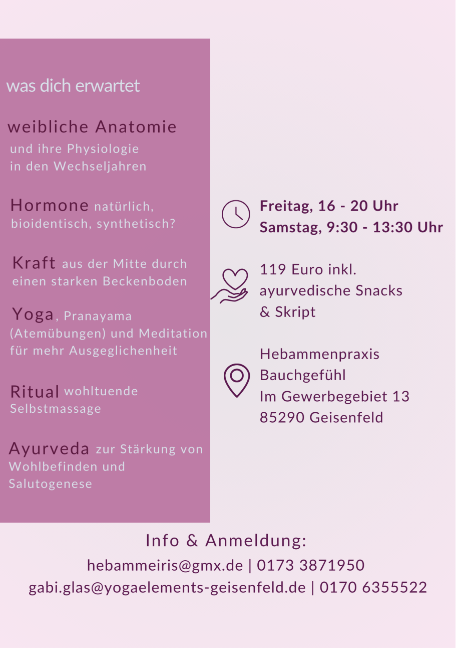 mit Yoga und Ayurveda durch die Wechseljahre,  Hormone, Hormonbalance