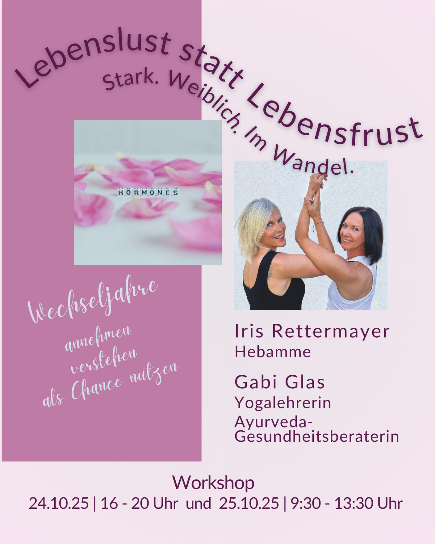 mit Yoga und Ayurveda durch die Wechseljahre,  Hormone, Hormonbalance