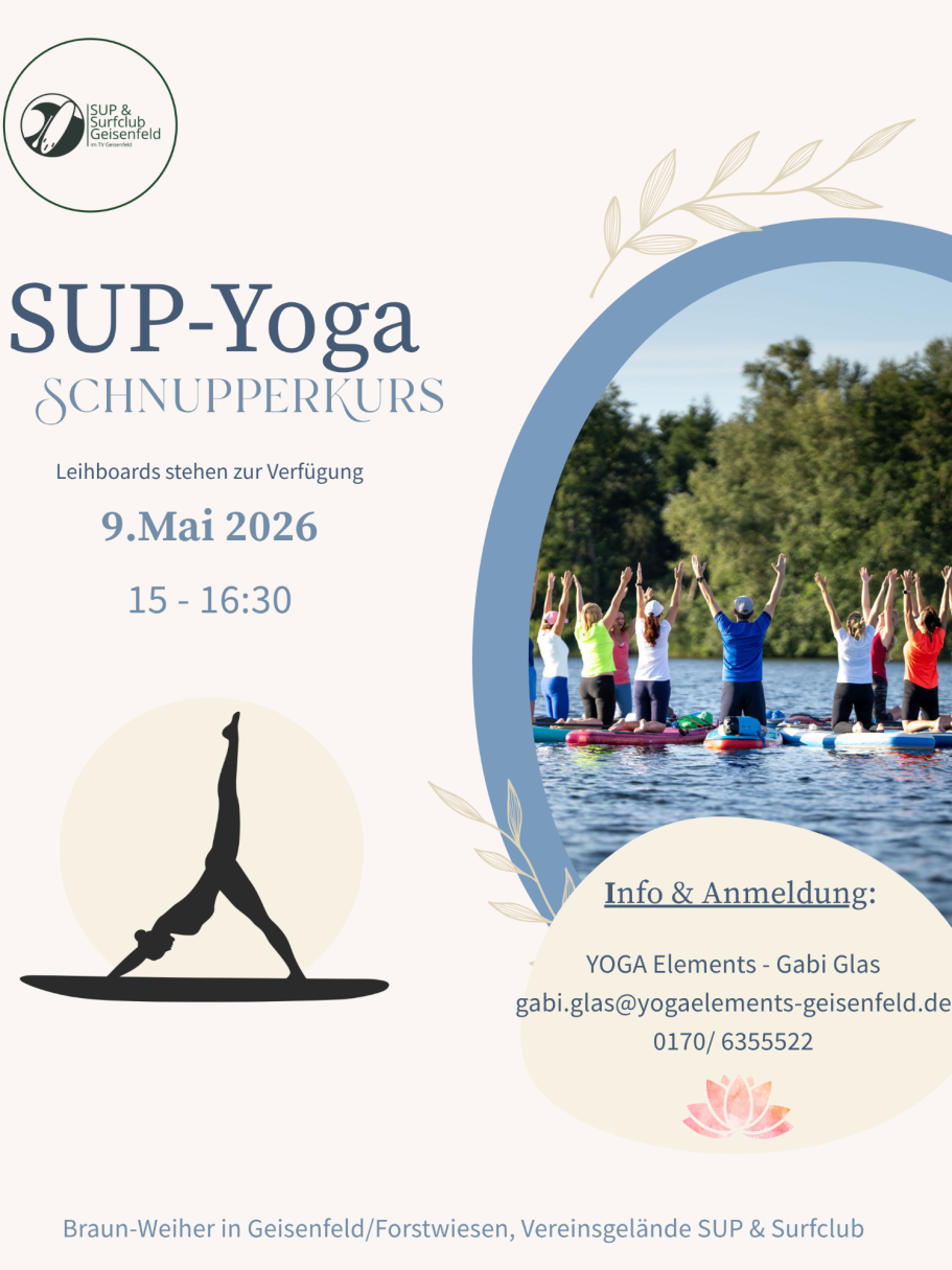 YOGA, SUP-Yoga, SUP Yoga, Ayurveda in Geisenfeld