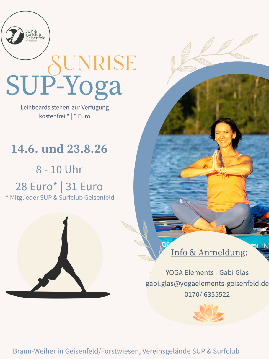 YOGA, SUP-Yoga, SUP Yoga, Ayurveda in Geisenfeld