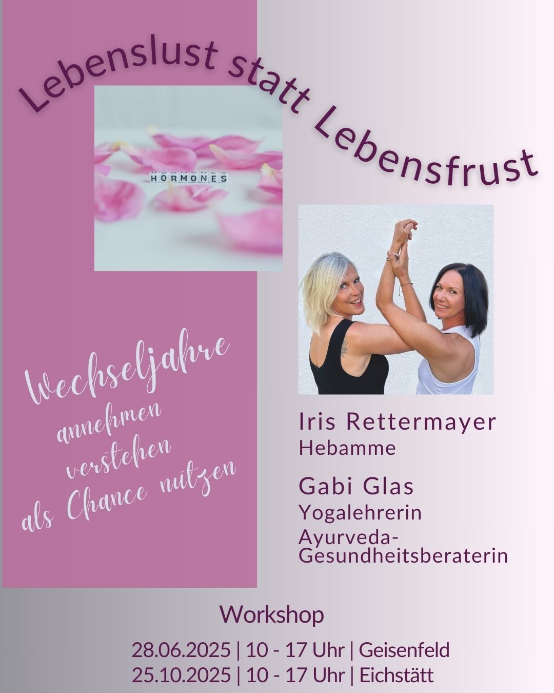 mit Yoga und Ayurveda durch die Wechseljahre,  Hormone, Hormonbalance
