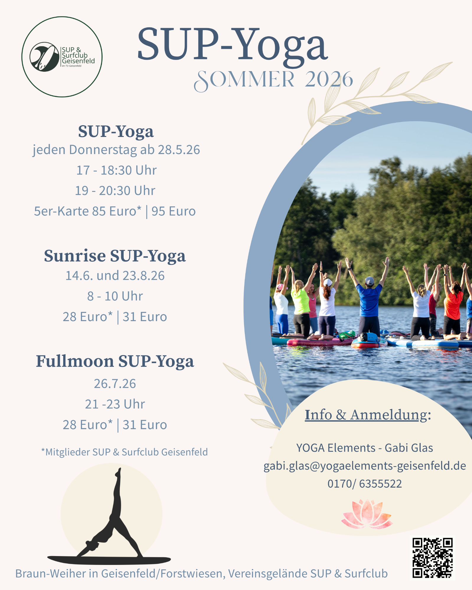 YOGA, SUP-Yoga, SUP Yoga, Ayurveda in Geisenfeld