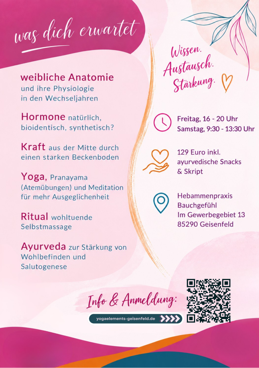 mit Yoga und Ayurveda durch die Wechseljahre,  Hormone, Hormonbalance