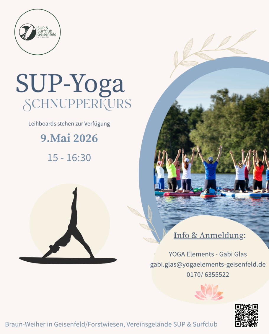 YOGA, SUP-Yoga, SUP Yoga, Ayurveda in Geisenfeld