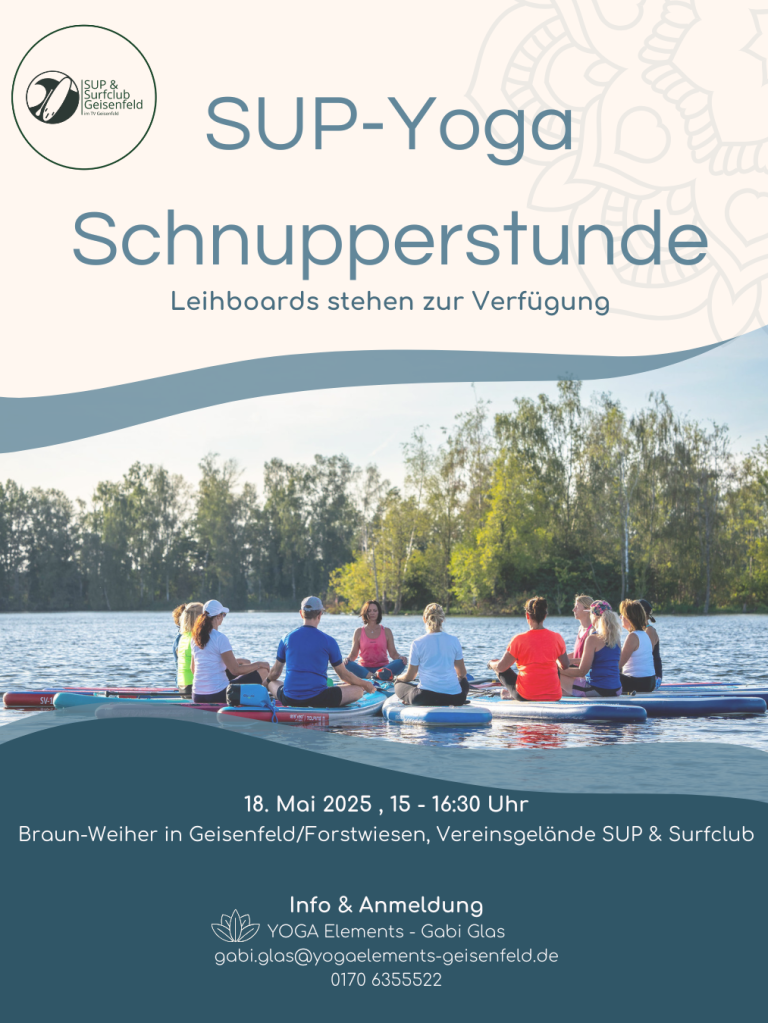 YOGA, SUP-Yoga, SUP Yoga, Ayurveda in Geisenfeld