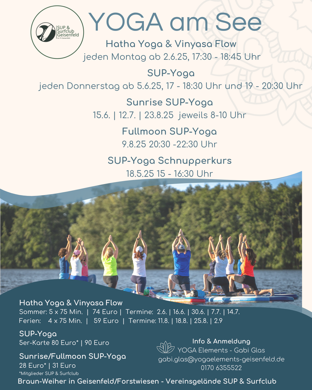 YOGA, SUP-Yoga, SUP Yoga, Ayurveda in Geisenfeld